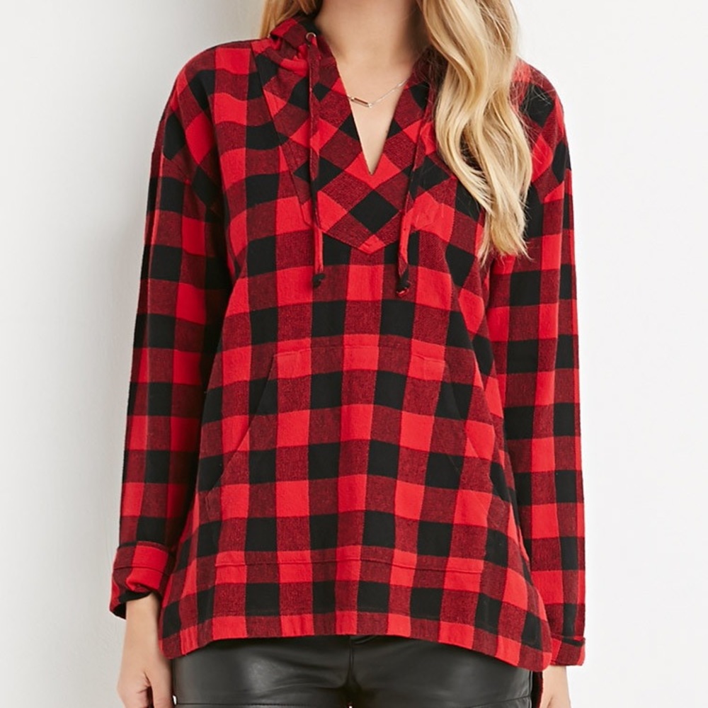 Buffalo Plaid Hoodie